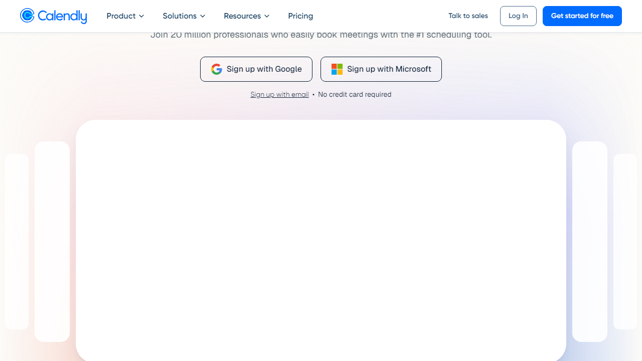 Calendly interface screenshot