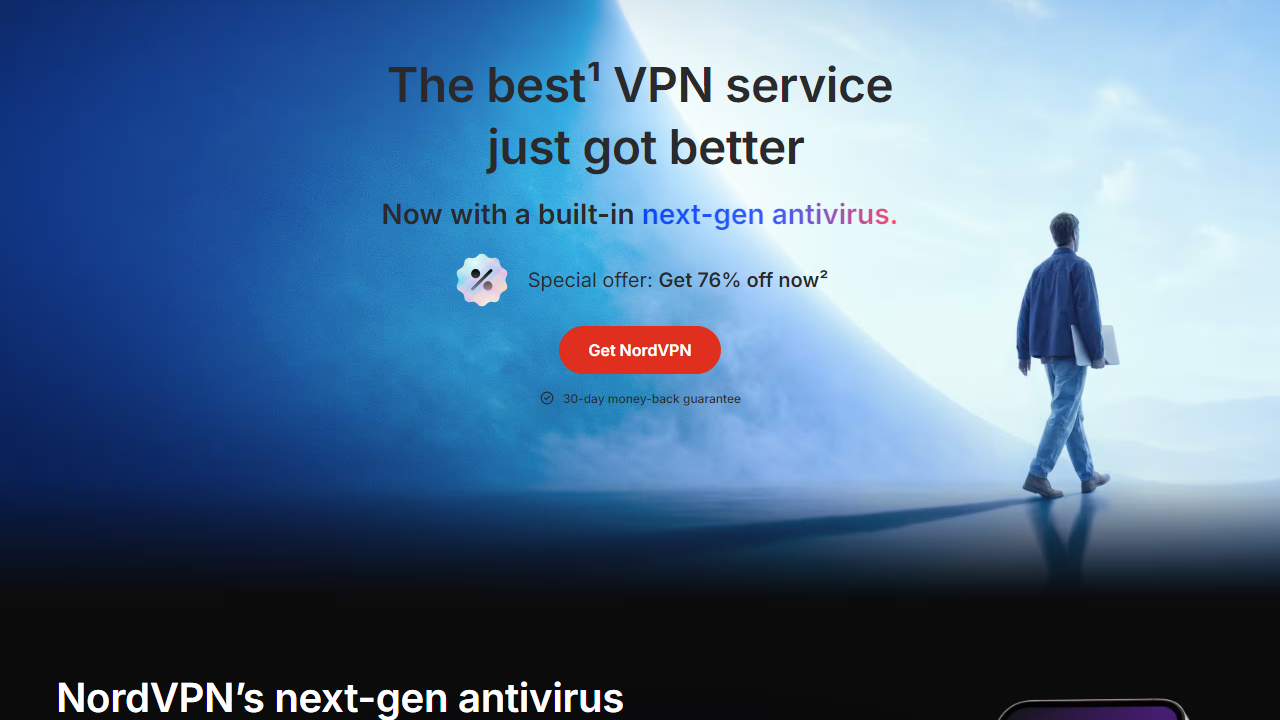 Nordvpn interface screenshot