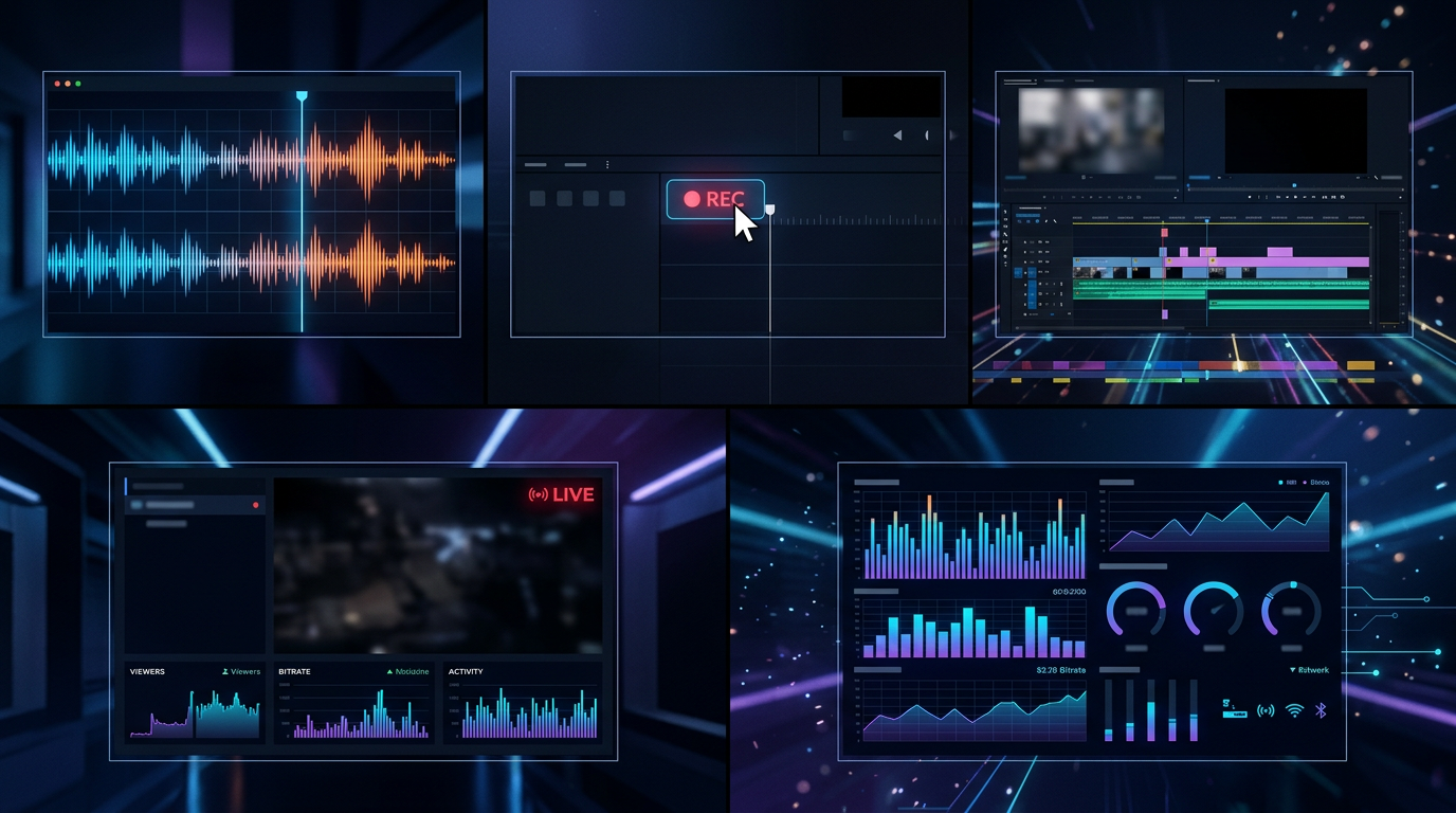 Top 5 Screen Recording Tools Compared (2026): Loom vs Camtasia vs OBS vs Screencast-O-Matic vs Riverside