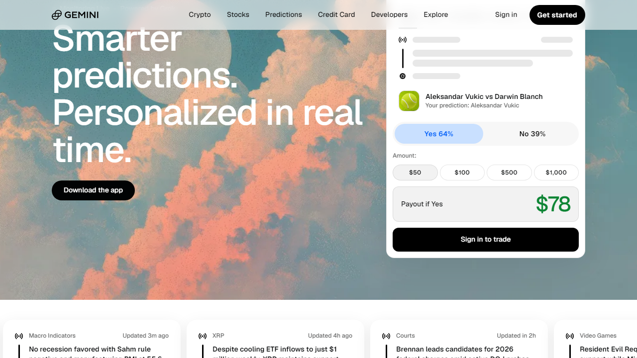 Gemini interface screenshot