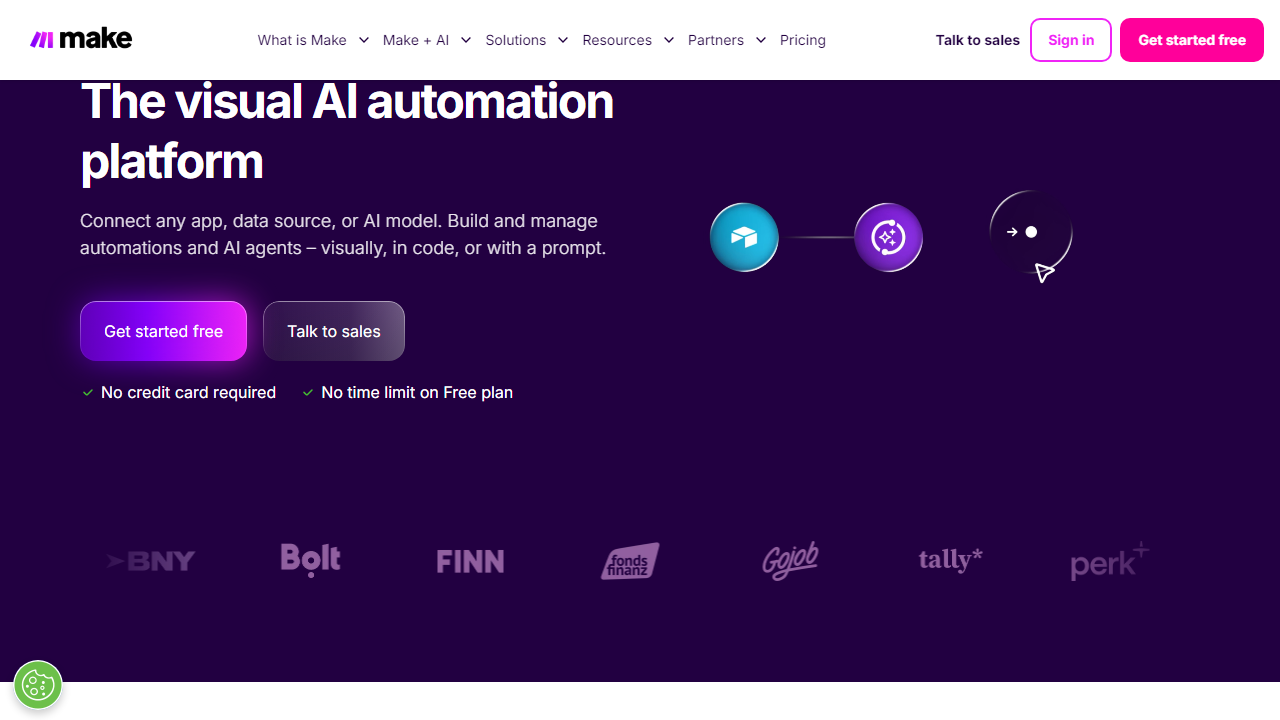 Make interface screenshot