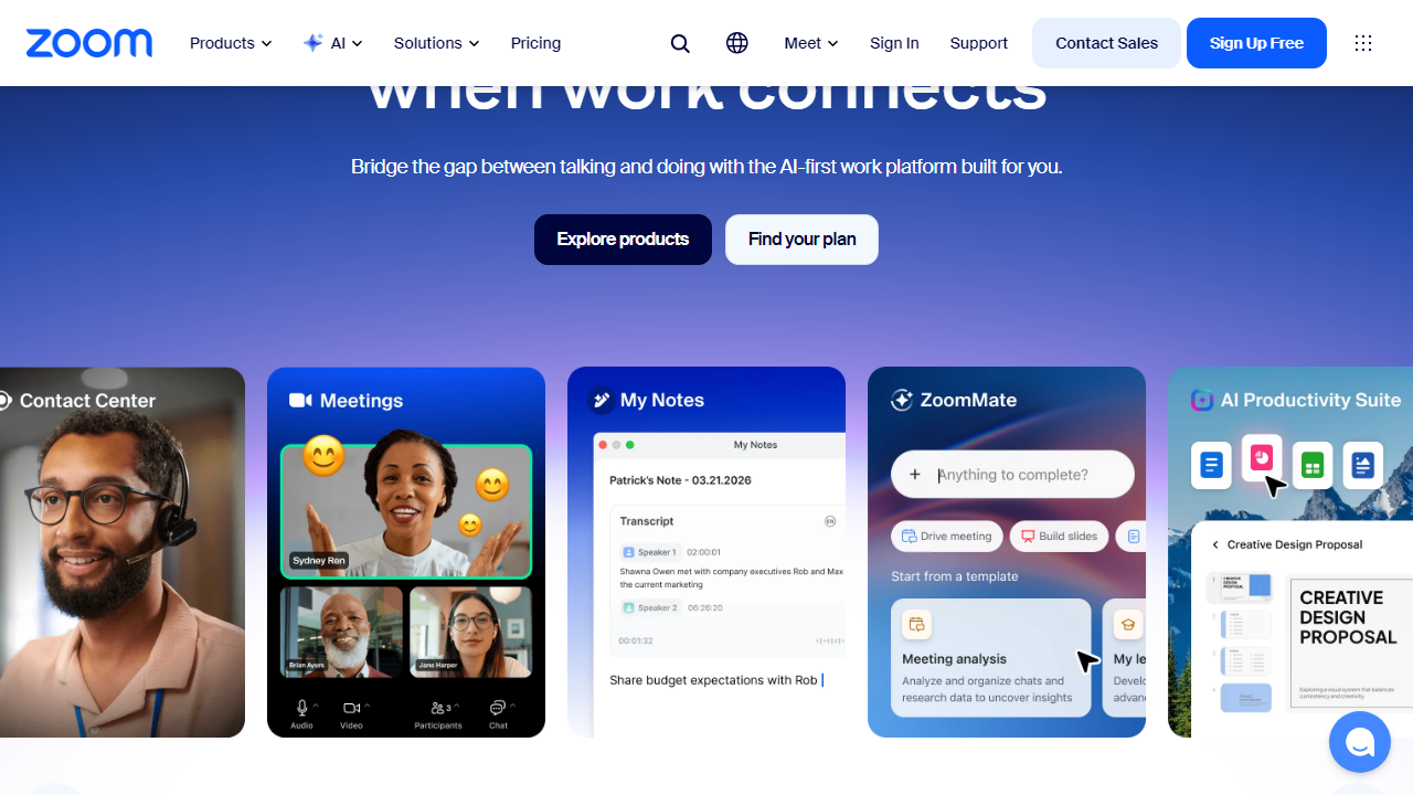 Zoom interface screenshot
