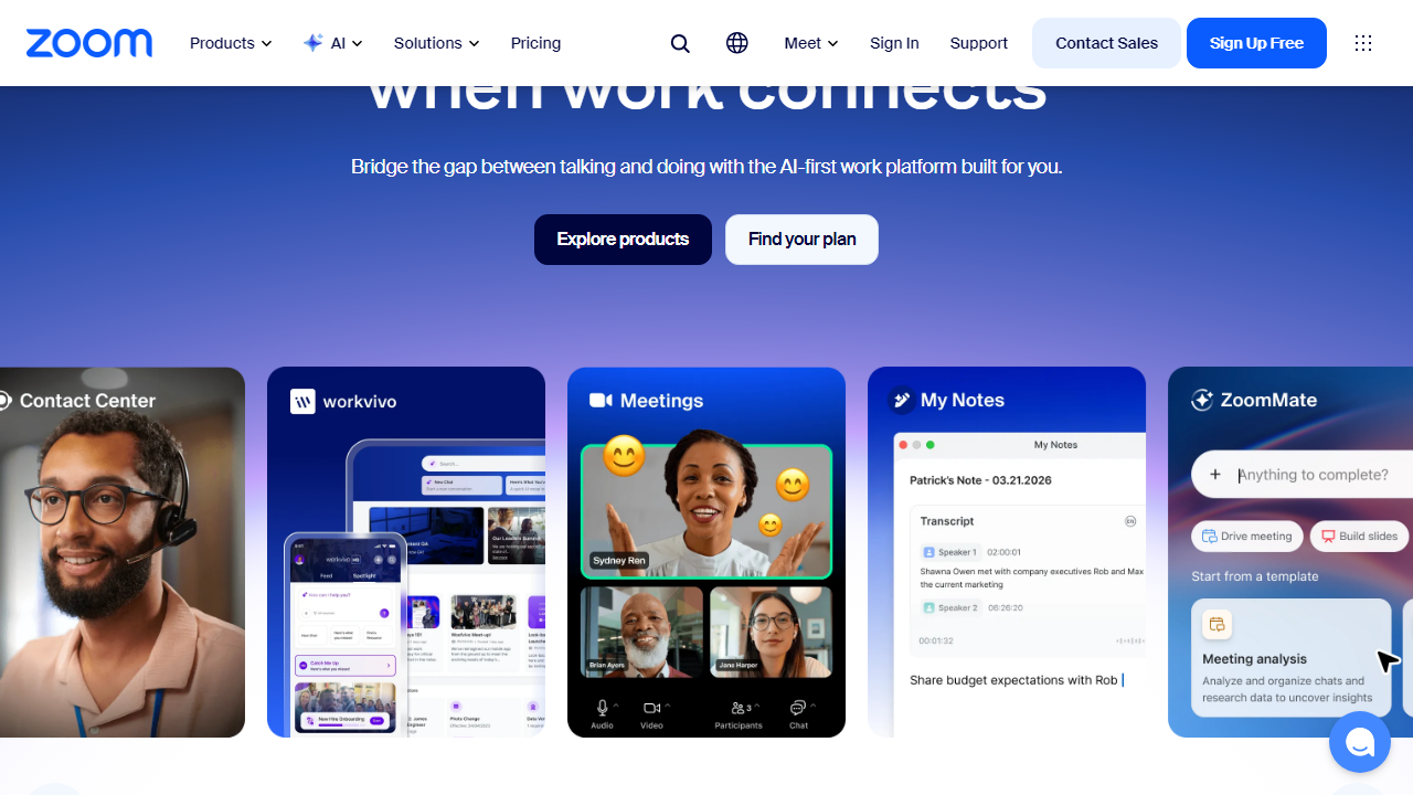 Zoom interface screenshot