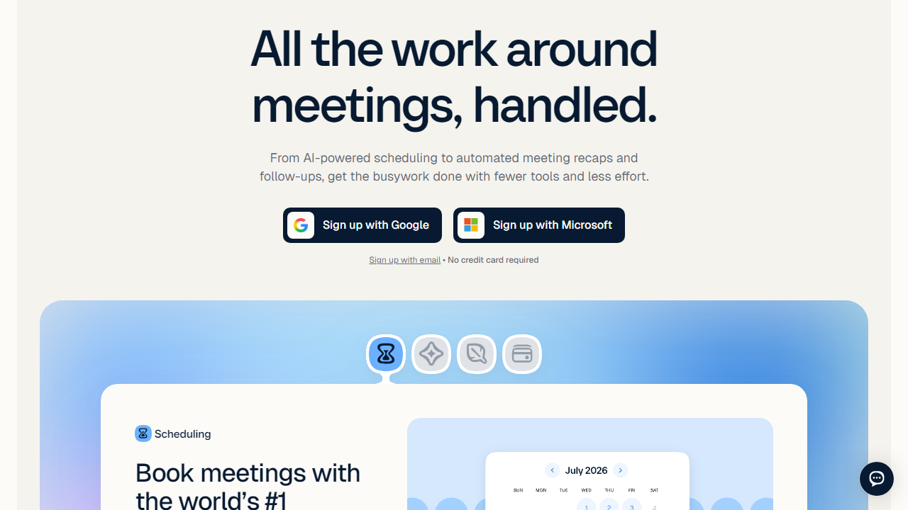 Calendly interface screenshot