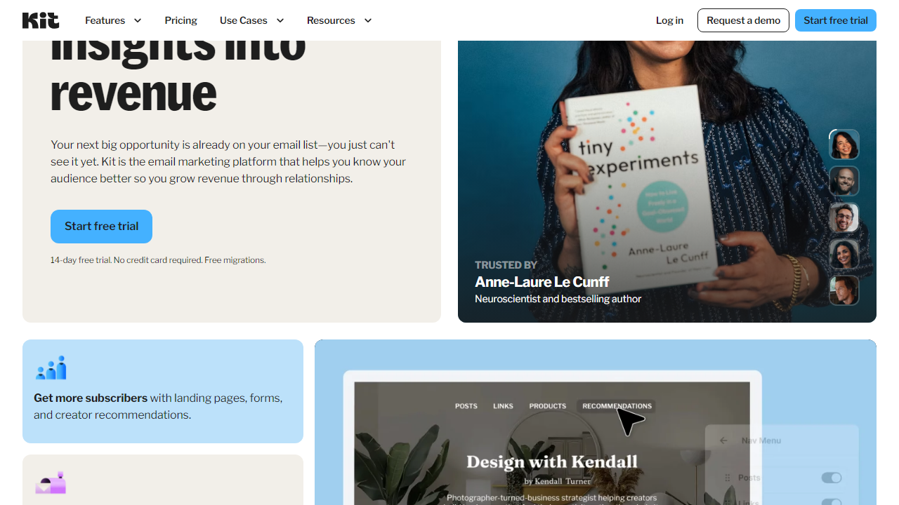 Convertkit interface screenshot