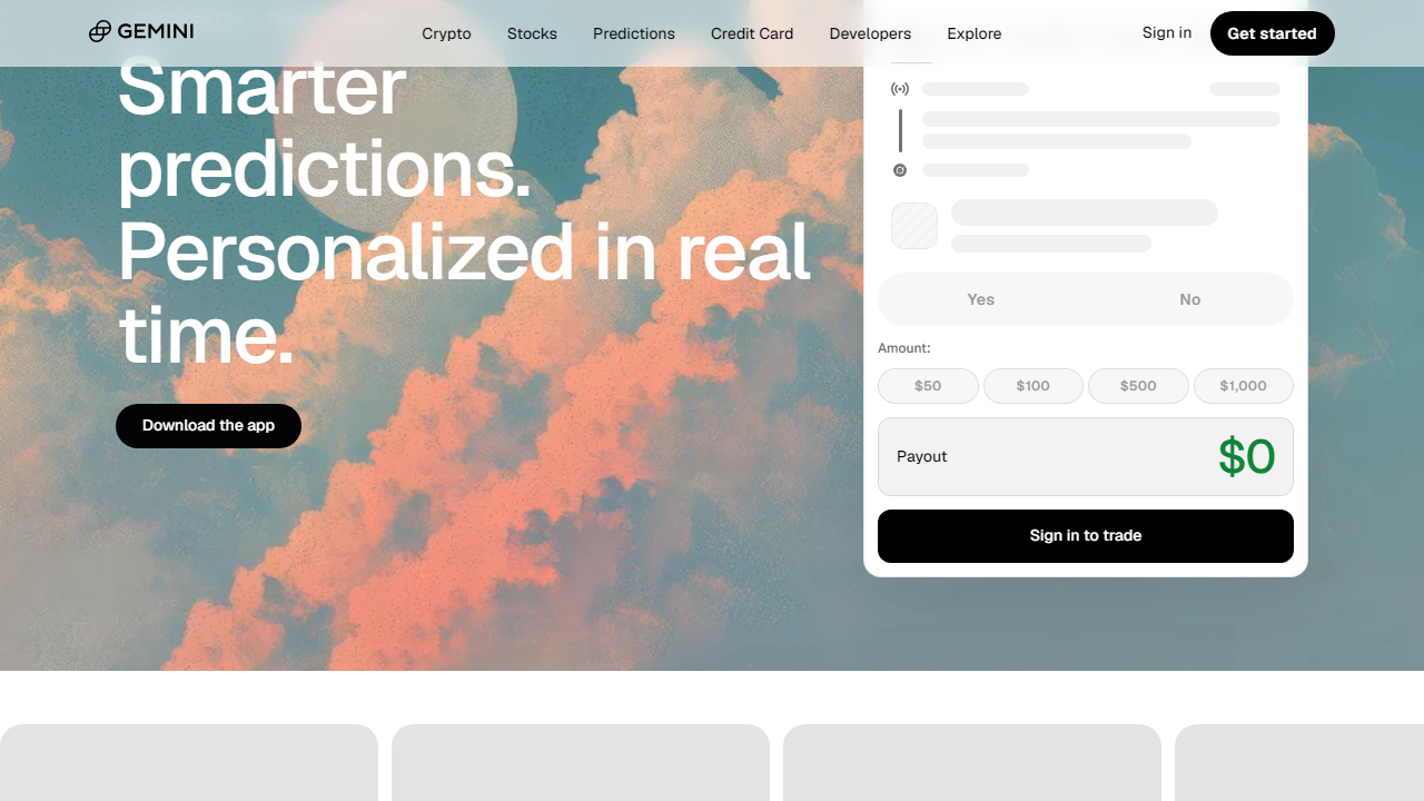 Gemini interface screenshot