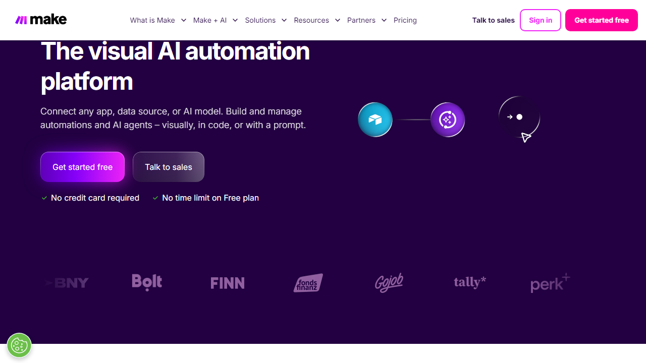 Make interface screenshot