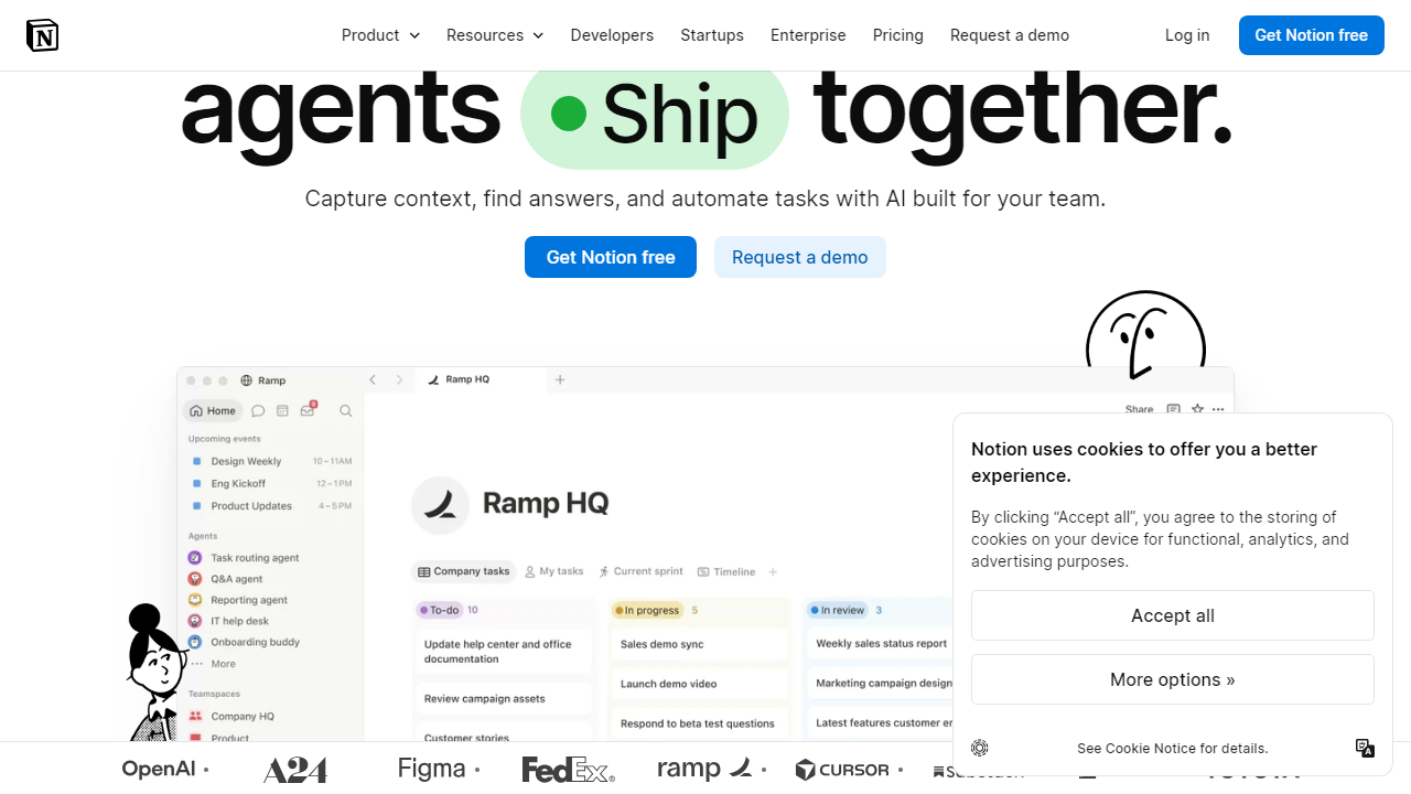 Notion interface screenshot