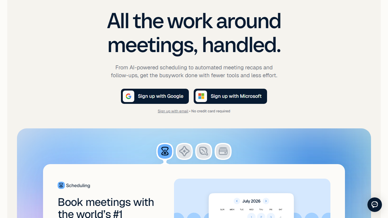 Calendly interface screenshot