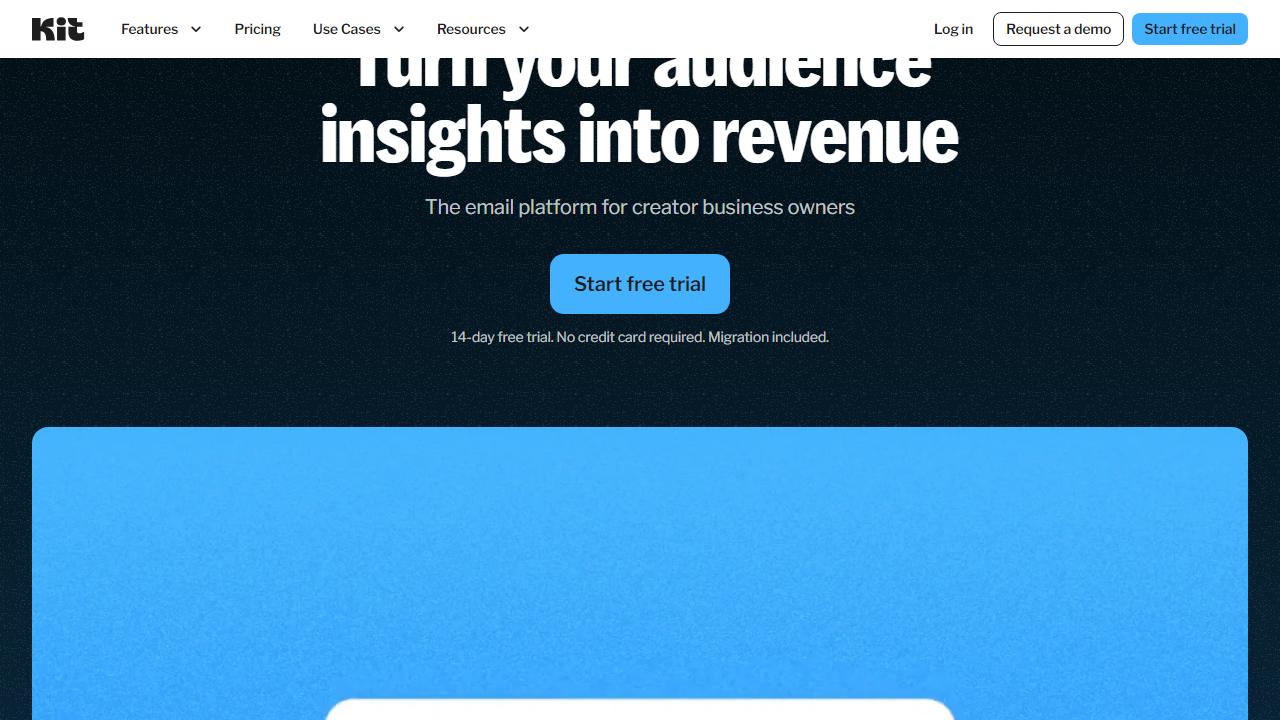 Convertkit interface screenshot
