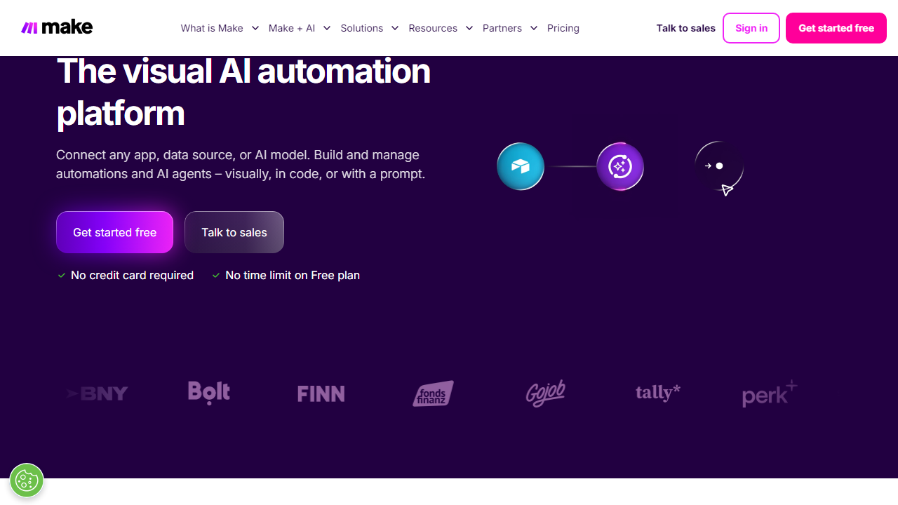 Make interface screenshot