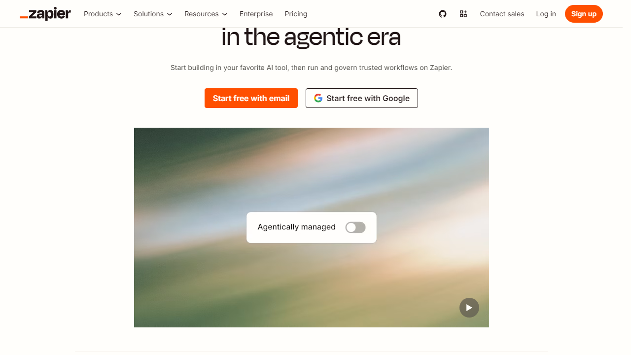 Zapier interface screenshot